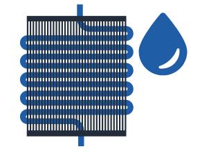 Environnement de l'évaporateur et filtre intérieur